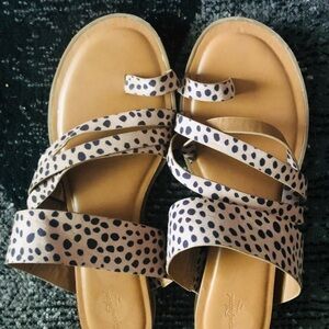 Stylish Leopard Print Sandals